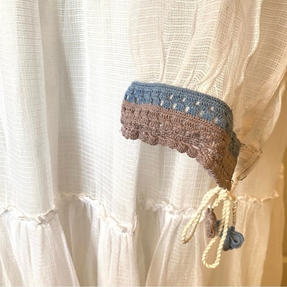 NWT EKA Design White Pine Tiered Dress Small - Picture 9 of 16